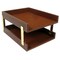 Dacasso Rustic Brown Leather Double Letter Trays AG-3220 - alternate 1